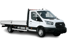 Car Hire Ashton-in-Makerfield - Ford Transit Dropside Van - Van hire Ashton-in-makerfield